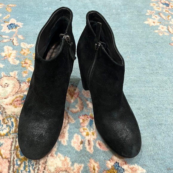 Marsell Shoes - Marsell Black Suede Ankle Boots Size 36 1/2